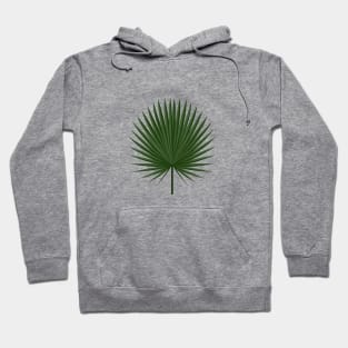 green palm leaf design Hoodie